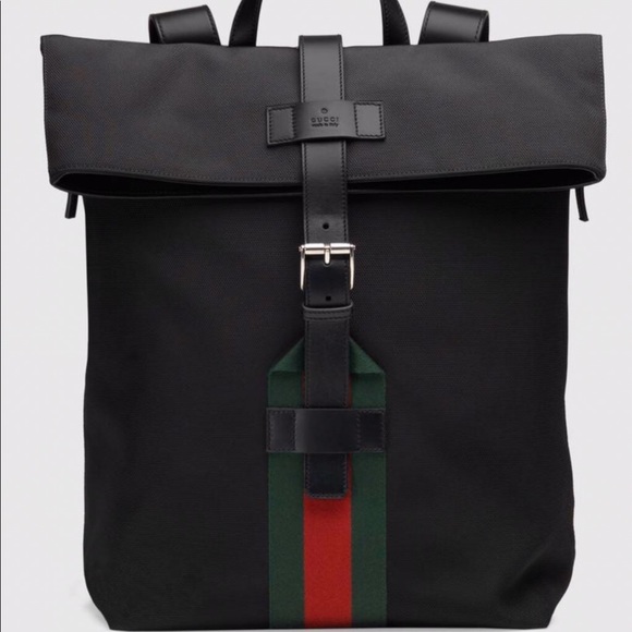 techno canvas backpack